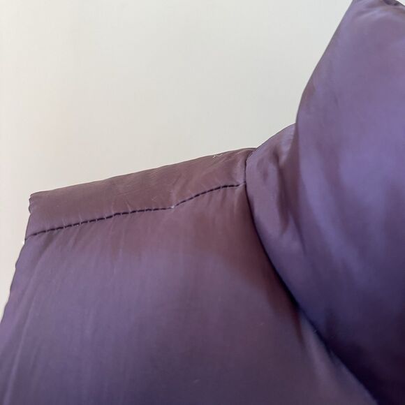 Eddie Bauer Women’s Premium Goose Down Puffer Vest Winter Cabin Cottage Brown M - Picture 16 of 16